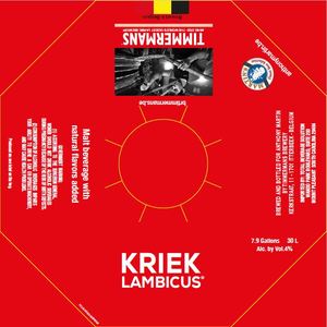 Timmermans Kriek Lambicus September 2017