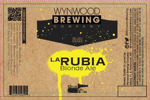 Wynwood Brewing Company La Rubia August 2017