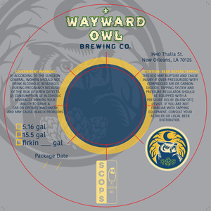 Wayward Owl Brewing Company Scops Scotch Ale