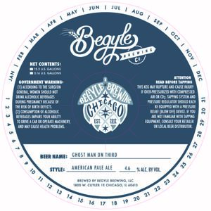 Begyle Brewing Ghost Man On Third August 2017