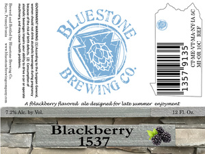 Blackberry 1537 Ale September 2017