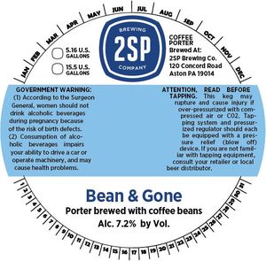 2sp Brewing Company Bean And Gone
