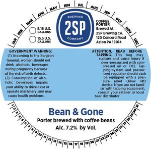 2sp Brewing Company Bean And Gone August 2017