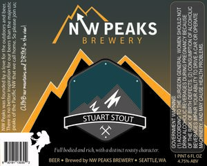 Nw Peaks Brewery Stuart Stout