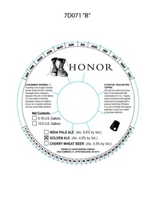 Honor Golden Ale