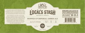 Crazy Mountain Brewing Company Local's Stash Hopped-up Imperial Amber