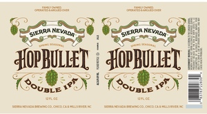 Sierra Nevada Hop Bullet August 2017