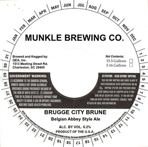 Munkle Brewing Co. Brugge City Brune
