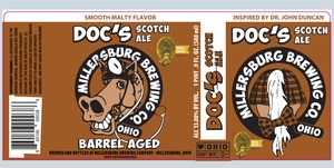 Millersburg Brewing Company Doc's Scotch Ale Barrel Aged September 2017