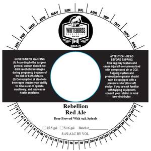 Whitehorse Brewing LLC Rebellion Red Ale August 2017