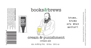 Books&brews Cream & Punishment August 2017