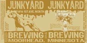 Junkyard Brewing Company Vanilla Cream Shake-o-matic August 2017