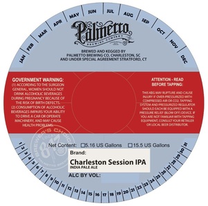 Palmetto Brewing Company Charleston Session IPA