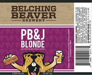 Belching Beaver Brewery Pb&j Blonde September 2017