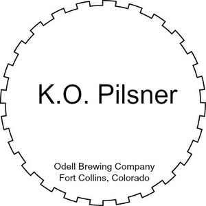 Odell Brewing Company K.o. Pilsner