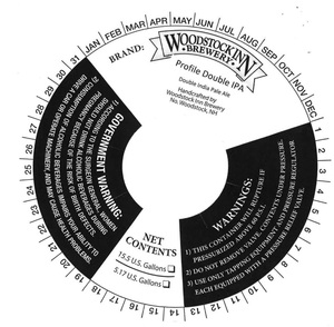 Woodstock Inn Brewery Profile Double IPA