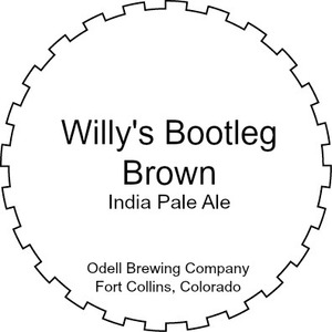 Odell Brewing Company Willy's Bootleg Brown India Pale Ale