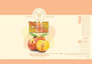 Three Magnets Brewing Co. Peach Sparkle Pale Ale September 2017
