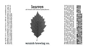 Scratch Brewing Company Leaves
