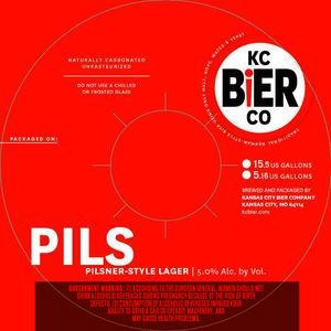 Kansas City Bier Company Pils