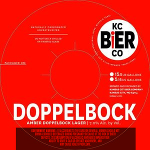 Kansas City Bier Company Doppelbock