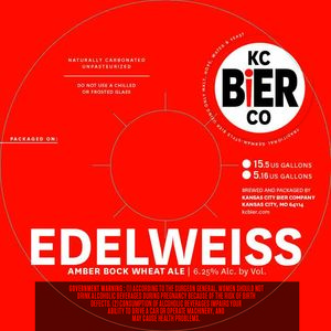 Kansas City Bier Company Edelweiss