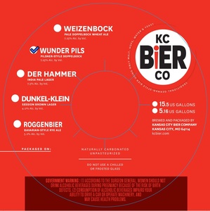 Kansas City Bier Company Wunder Pils