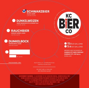 Kansas City Bier Company Schwarzbier