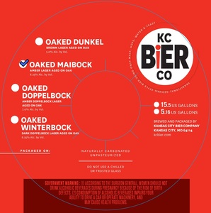 Kansas City Bier Company Oaked Maibock