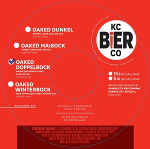Kansas City Bier Company Oaked Doppelbock