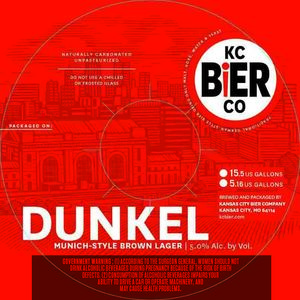 Kansas City Bier Company Dunkel