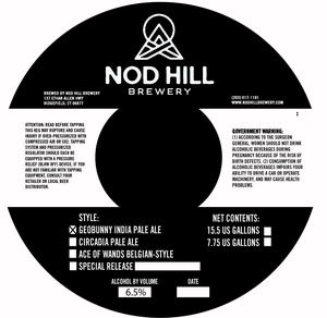 Nod Hill Brewery Geobunny