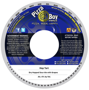 Pizza Boy Brewing Co. Hop Tart