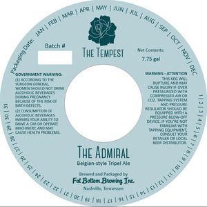 The Tempest The Admiral
