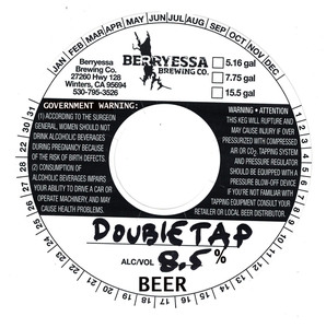 Berryessa Brewing Co. Double Tap