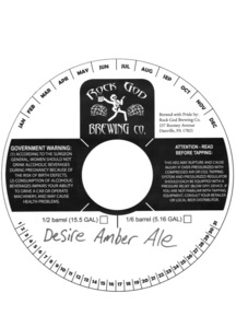 Rock God Brewing Co Desire Amber Ale