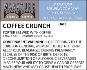 Coffee Crunch September 2017
