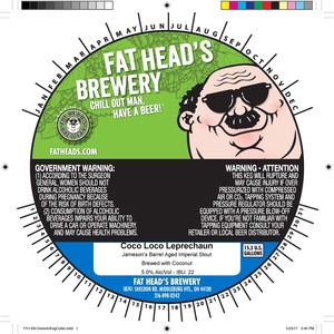 Coco Loco Leprechaun Imperial Stout Brewed With Coconut
