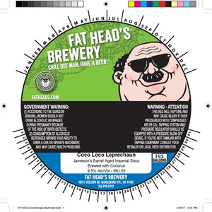 Coco Loco Leprechaun Imperial Stout Brewed With Coconut