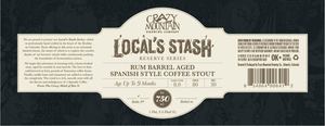 Crazy Mountain Brewing Company Local's Stash September 2017