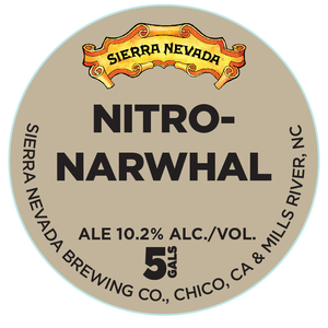 Sierra Nevada Nitro-narwhal September 2017