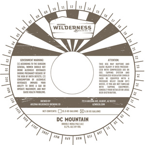 Arizona Wilderness Brewing Co Dc Mountain