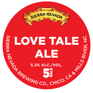 Sierra Nevada Love Tale Ale September 2017