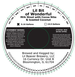 Lil Beaver Brewery Lil Bit Of Wonderful