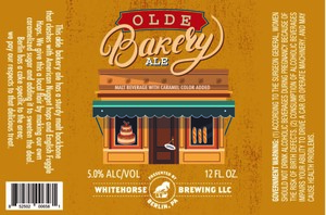 Whitehorse Brewing LLC Olde Bakery Ale September 2017