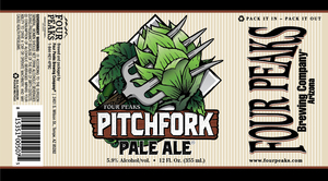 Four Peaks Brewing Company Four Peaks Pitchfork Pale Ale September 2017