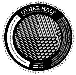 Other Half Brewing Co. Mylar Daydream October 2017