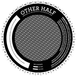 Other Half Brewing Co. Something To Drink When All The IPA Is G October 2017