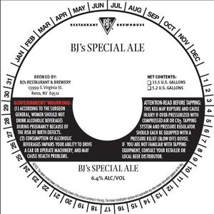 Bj's Special Ale