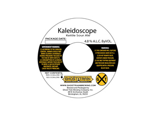 Ghost Train Kaleidoscope Kettle Sour Ale September 2017